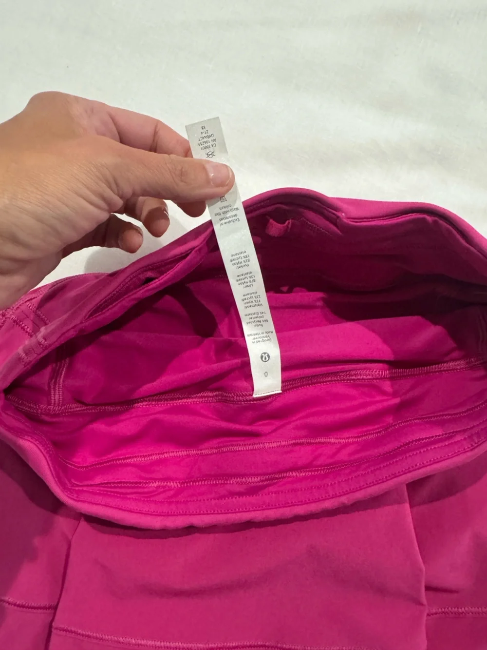 lululemon athletica Women's Skort in Magenta Pink